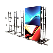Treliça portátil de palco de montagem no solo LED 2x1m