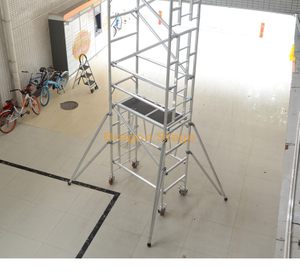 Sistema de andaime único de alumínio andaimes para construção