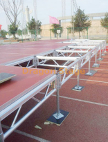 Pódio portátil para palco de concerto ao ar livre 16x14m