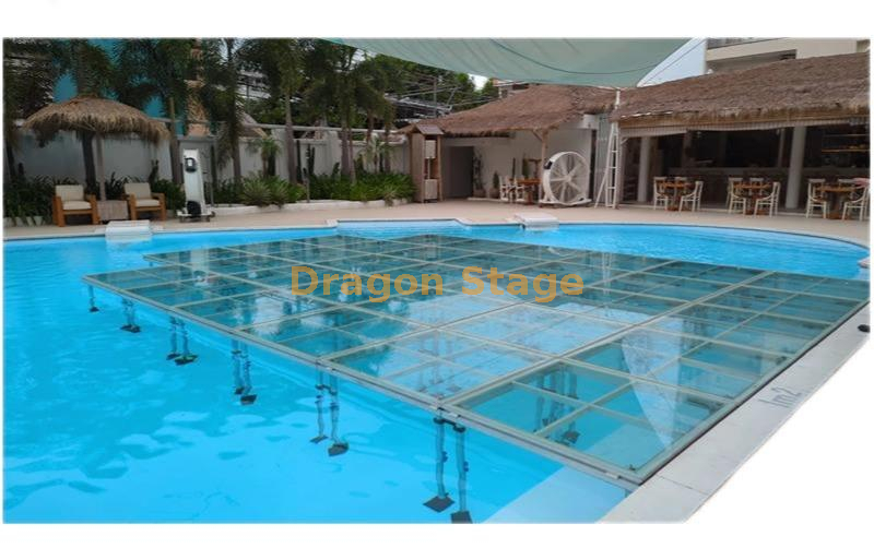 Cobertura para Piscina Palco Transparente 10x10m