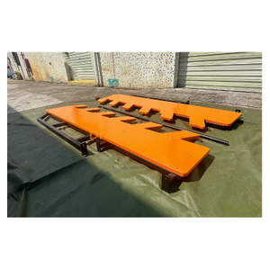 Lateral pendurado escada de salmão laranja+preto