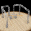 Global Truss 16'x15'x10 'Sistema de Exposição / Sistema de Exposições - Truss de caixa F34 modular com cantos redondos e quiosques construídos