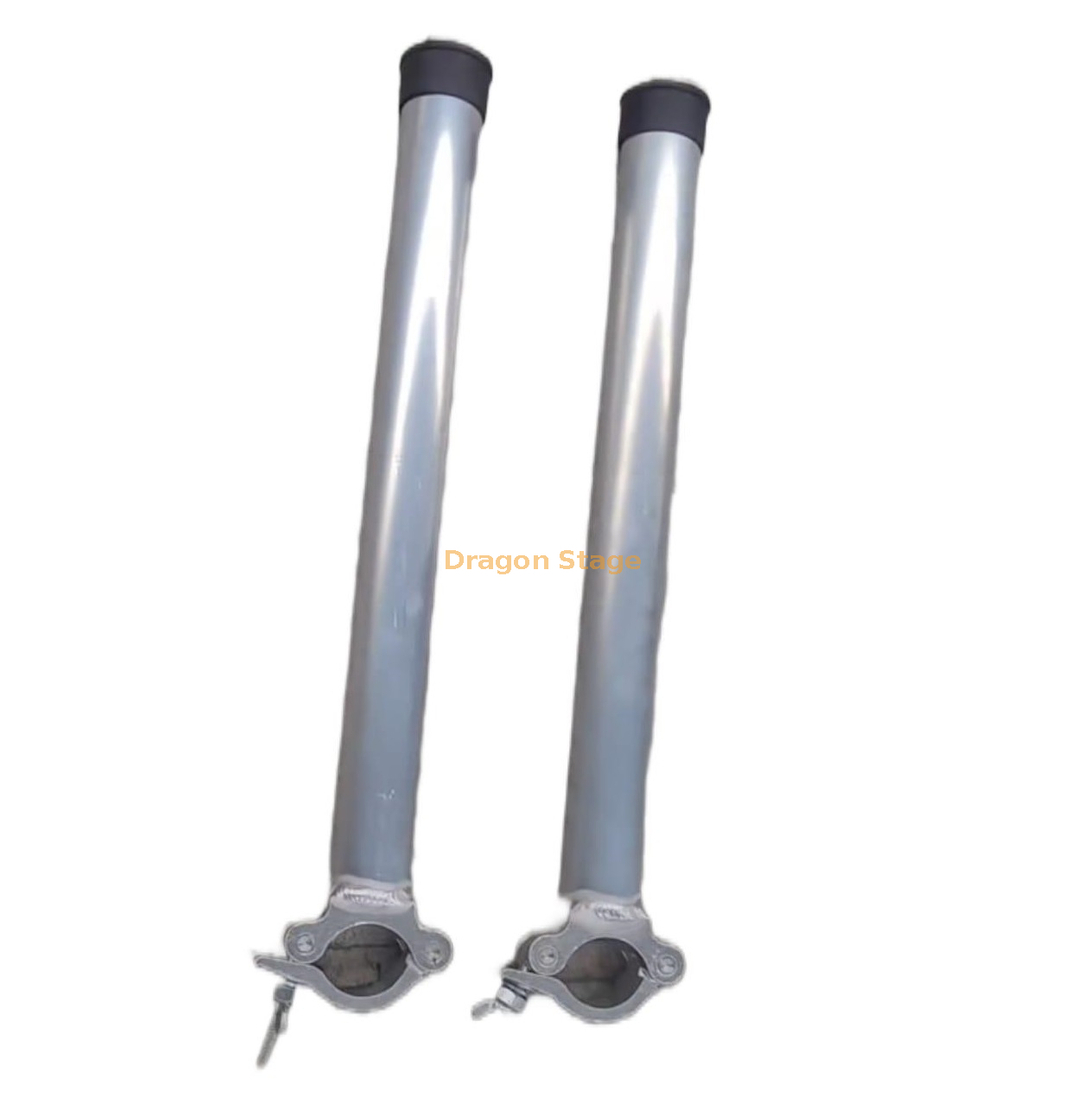 Poste de braço de lança de treliça de 290 mm com conector de treliça Pro Clamp