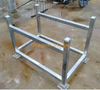 Rack de armazenamento de andaimes Ringlock para serviços pesados ​​| Palete de armazenamento de andaime de aço galvanizado