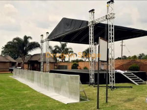 Trels de telhado de concerto ao ar livre 10x10x6m