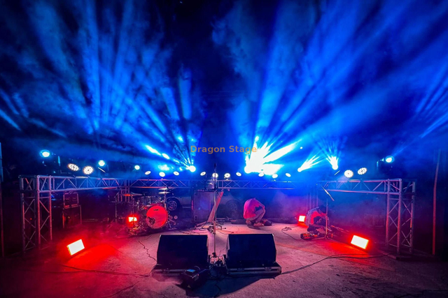 Iluminação leve de DJ treliça de alumínio