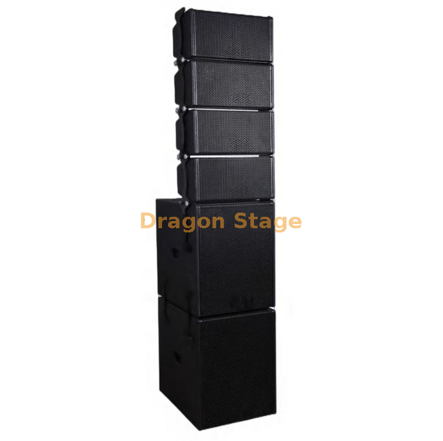 HL1650 Alto-falante Line Array passivo de 6,5 polegadas para eventos ao vivo, igrejas e sistemas de som profissionais