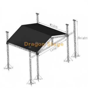 Truss System Concert Sound Lighting Trus Alumínio 14x10x14m