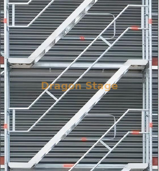 Escalas escalas para a andaimes layher