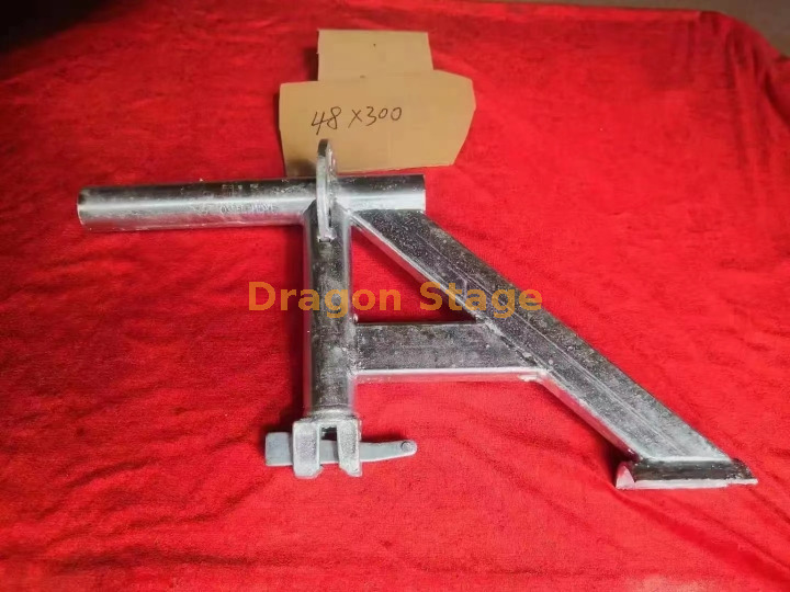 Galvanizado Tipo de fivela Tripé Layher Scaffold Frame Truss (2)