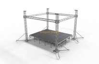 Iluminação fabricada estrutural Tremusias baratas 6x6x6m