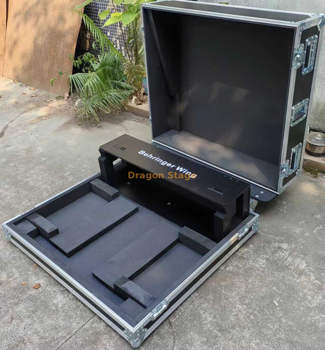 BEHRINGER WING Flightcase Mixing Console Case / duas portas / alumínio Caixa de voo de desempenho 