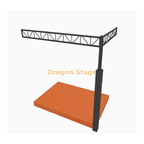 Ninja Warrior Fitness Race Duplo Ringlock Tubo de Aço Gaiola Base Estrutura de Pista Estrutura Lateral da Cauda