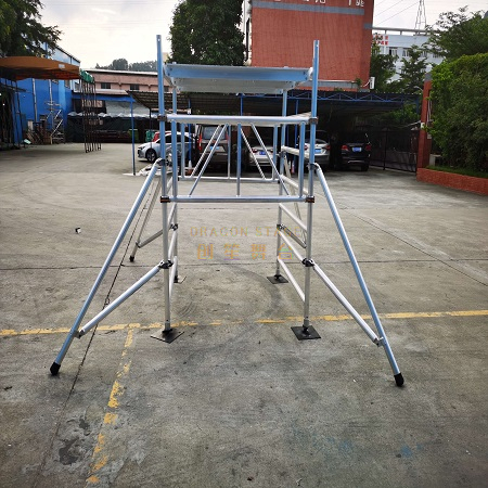 Andaimes dobráveis ​​da torre móvel portátil