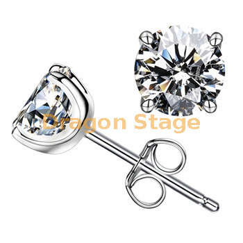 Brincos de casamento para mulheres de alta qualidade Jóias Zircão S925 Brincho de casamento de prata esterlina prata