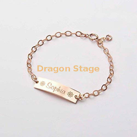 Ajuste ajustável por atacado Aço inoxidável 14K ouro banhado a ouro