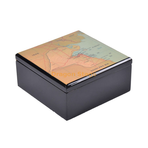 KSA Riyadh Temporada Caixa de chocolate de madeira Ramadan Mubarak Candy Box Ramadan Eid Gift Box