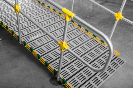 Rampa Móvel Alu Enrolável para Descarga de Carros / Rampa para Cadeiras de Rodas na Entrada