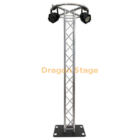 Torre de iluminação de treliça de alumínio para suporte de DJ