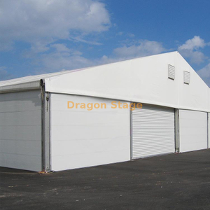 20*60m Large Warehouse Industrial Storage House Trade Show Partbre com parede ABS
