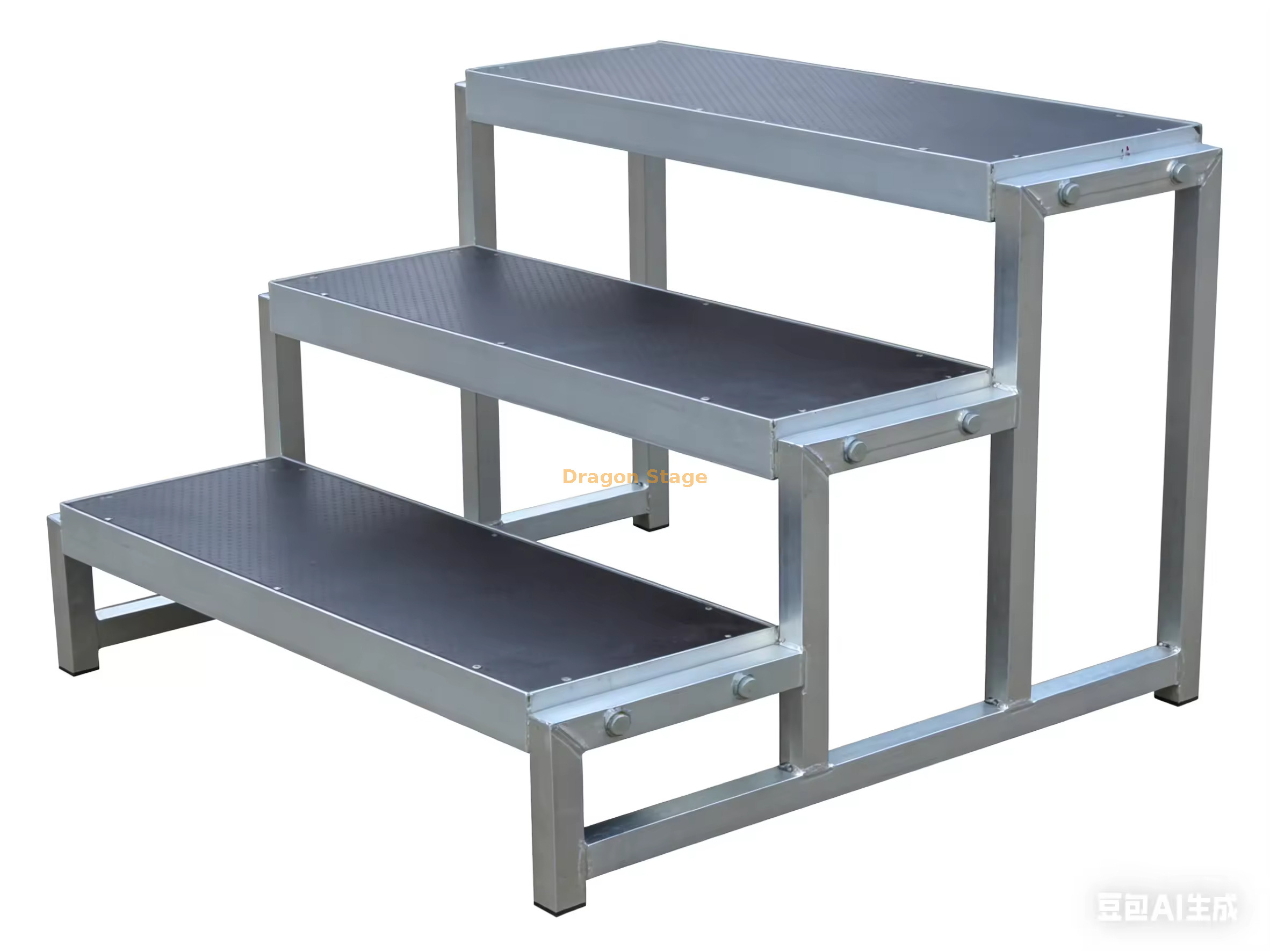 Plataforma de palco antiderrapante 3 etapas 