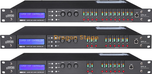 Processador de alto-falante digital | Sistema de gerenciamento de alto-falante DSP profissional 2×4, 2×6, 3×6 e 4×8