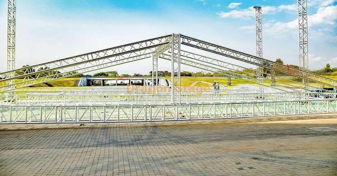 Tentada de treliça de teto de grande evento do Quênia 20x14x6m