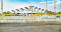 Tentada de treliça de teto de grande evento do Quênia 20x14x6m
