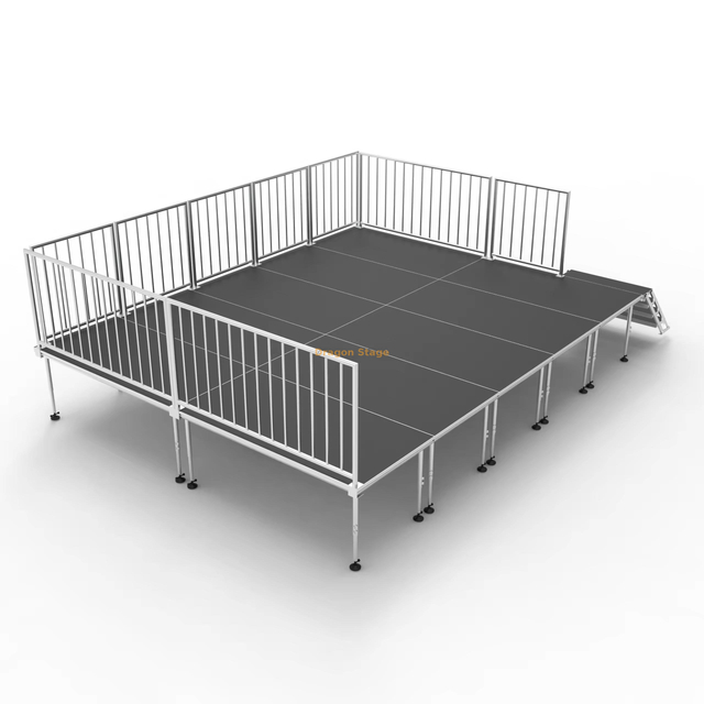 jogo modular de travamento rápido da plataforma da fase de 6.1x4.88m