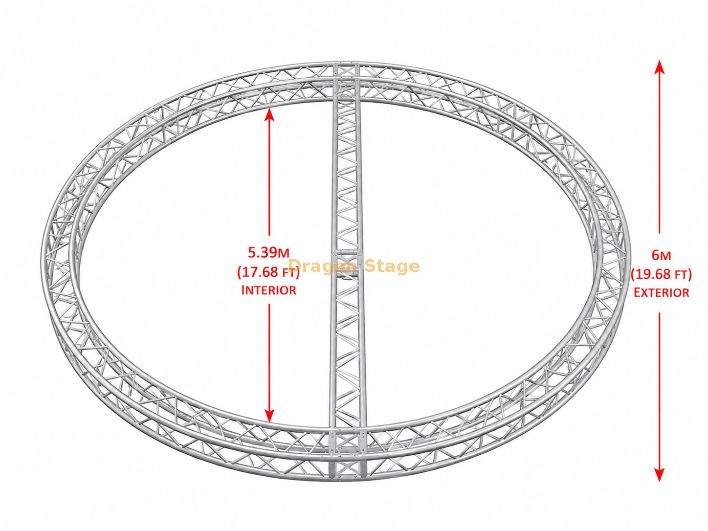 Anel de treli&ccedil;a de ilumina&ccedil;&atilde;o circular de alum&iacute;nio personalizado de 6 m.jpg