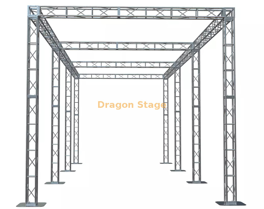 Barra de iluminação móvel stand 10.5x3.5x3.5m