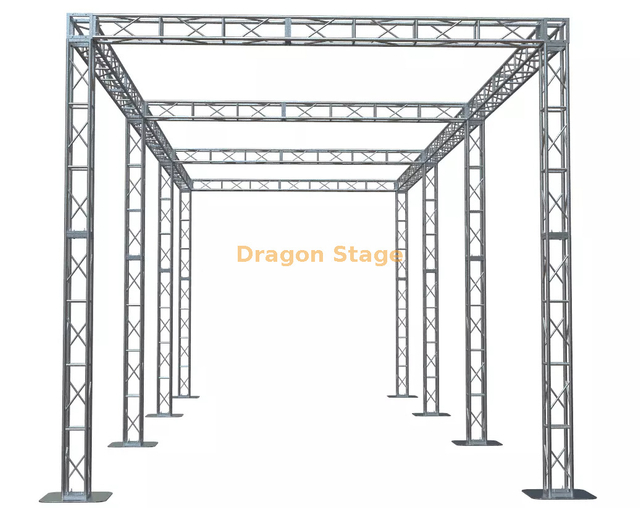 Barra de iluminação móvel stand 10.5x3.5x3.5m