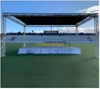 Fase de teto plano de fácil montagem para a quadra de esportes 6x6x3m
