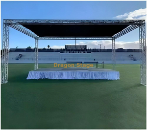 Fase de teto plano de fácil montagem para a quadra de esportes 6x6x3m