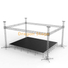 Treliça de palco interna sem telhado 40x30x13 pés