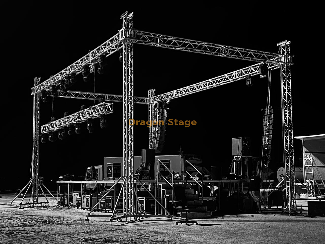 treli&ccedil;a de palco de 11m