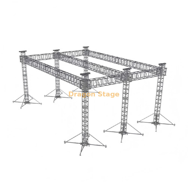 Truss 60x80x35ft do evento da cabine de concerto ao ar livre do casamento de Pune indiano