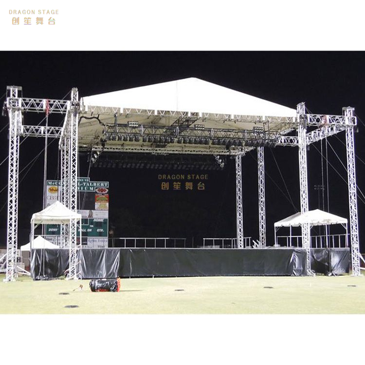 Coluna portátil de alumínio leve 12x12x11m do fardo da fase