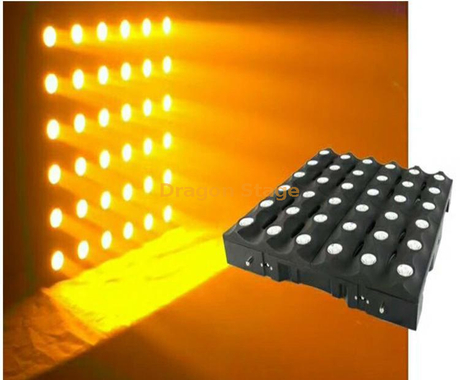 36 miçangas 5W Matriz dourada monocromática RGB Light for Wedding