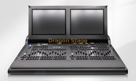 Controlador de iluminação de estágio Gude Console Touch Touch Table Bande Luz movendo a luz da luz da luz Vitória 1 Console + FlightCase