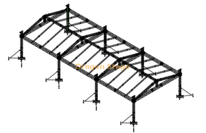 Escola Custom Outdoor Sport Sport Trels Roof System 15x24x6m