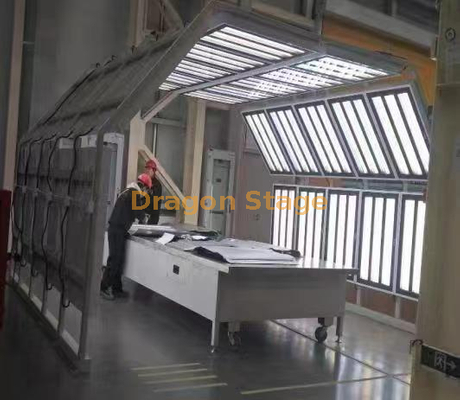 Quadro de túnel leve de oficina de alumínio