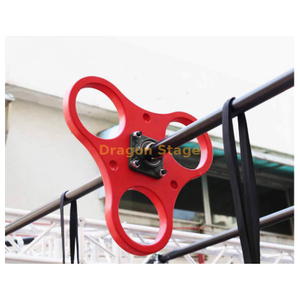 Desafio de parkour interno e externo Spinner pendurado Red PE/Wooden