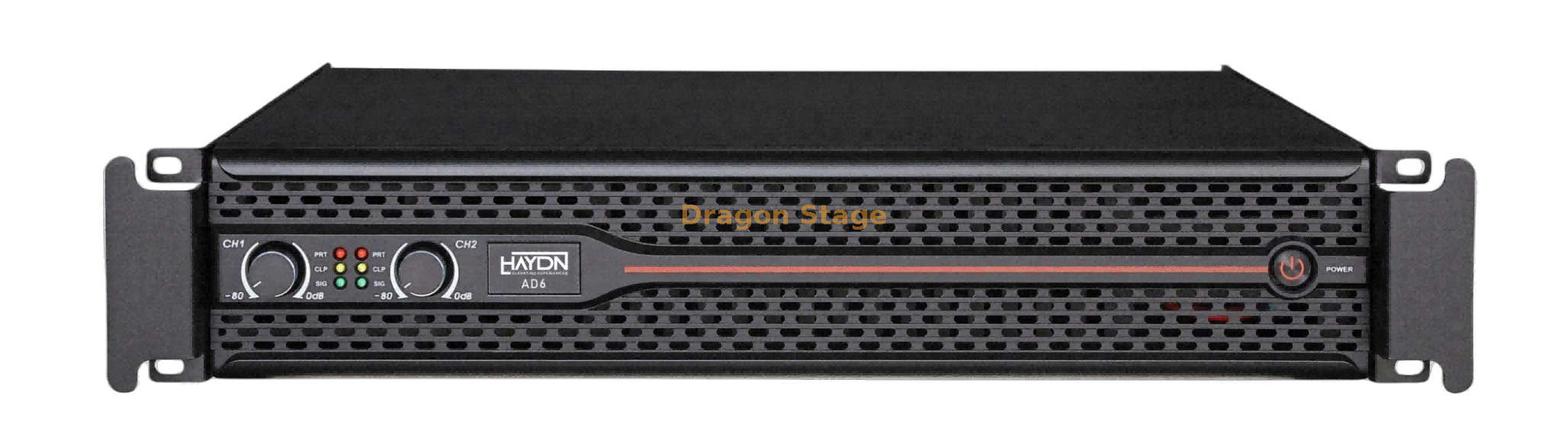 Amplificador de potência digital AD 2U Classe D | Amplificadores de áudio profissionais de 2 canais até 1350 W × 2 @ 8Ω