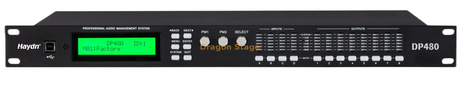 Processador de alto-falante digital FIR | Sistema de gerenciamento de alto-falantes 4×8 DSP com filtros FIR