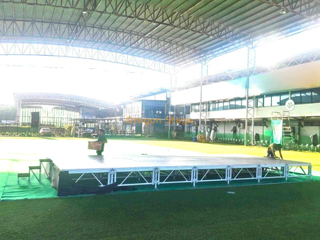 Casamento móvel portátil de colapso de alumínio estágio 20.74x4.88m