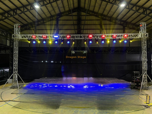 12x6m Gentry Goal Post Trels Lighting Stand 