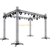 Sistema de treliça de iluminação de alumínio 8x6x7m (treliça de suporte de solo com torneira de 290 mm para eventos e concertos)