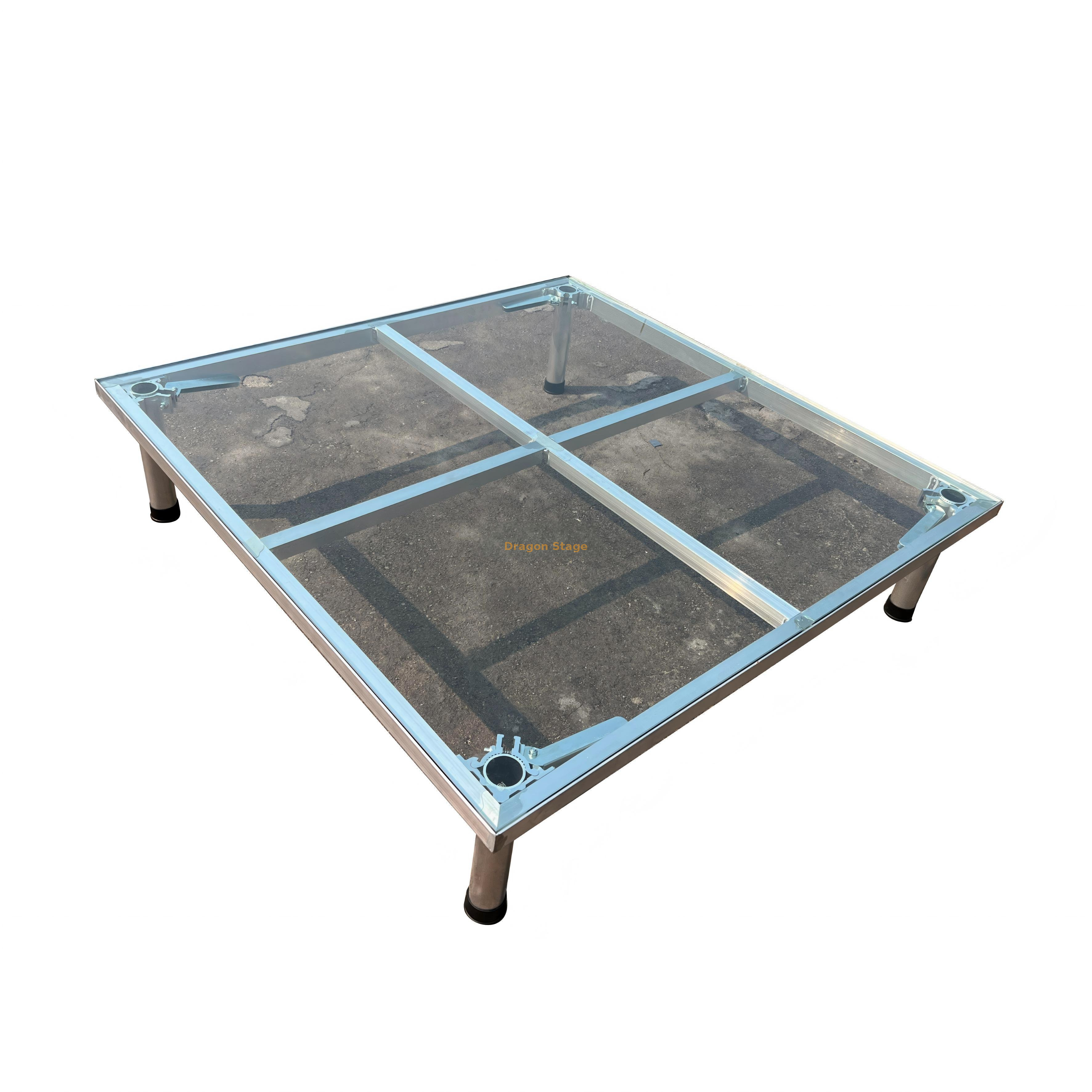 Plataforma de palco 4x4 p&eacute;s