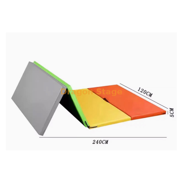 Arco -íris 240 * 120 * 5 tapete de quatro vezes